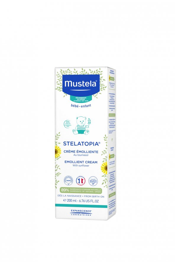 Mustela Stelatopia Cleansing Kuru Ciltler için Bebek Krem Şampuan 500 ML - 2