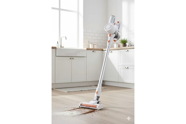 Şarjlı Dikey Süpürge | Bldc Motor, Güç Ayarı, Geniş Hazne, 60 Dk Kullanım Süresi ürün görseli