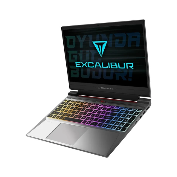 Casper Excalibur G870 Seires 2 Core 7-240H 24GB 500GB RTX5060 15.6" Freedos Gaming Laptop G870.240H-CV60X-C - Resim 2