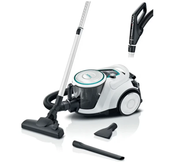 BOSCH SERIE 6 TOZ TORBASIZ SÜPÜRGEPROHYGİENİC WHITE ürün görseli 1