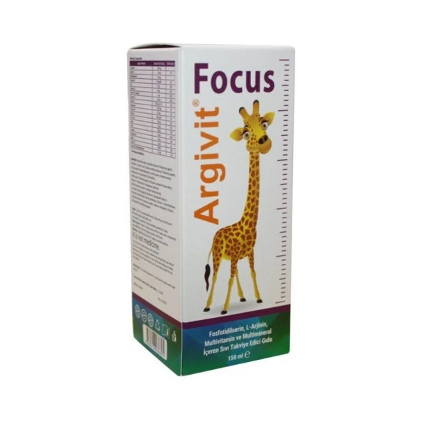 Argivit Focus Şurup 150 ml