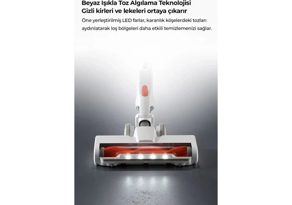 Şarjlı Dikey Süpürge | Bldc Motor, Güç Ayarı, Geniş Hazne, 60 Dk Kullanım Süresi - Resim 5