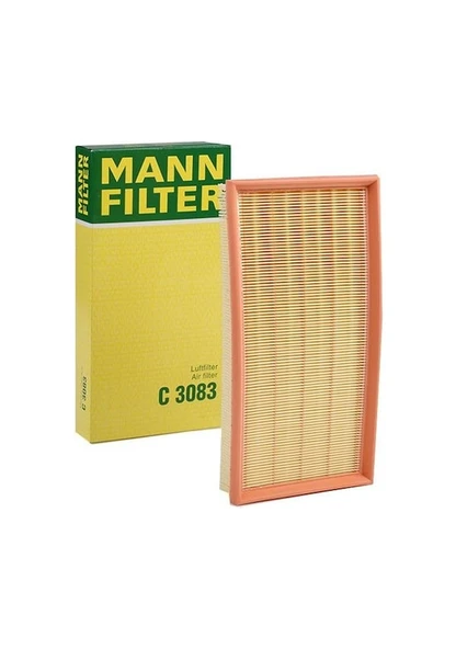 MANN Hava Filtresi Golf 5 1.4FSI  2003 - Polo 1.4 FSI 2002-2006 - Touran 1.6Fsi 2003-2007 115Hp - 1