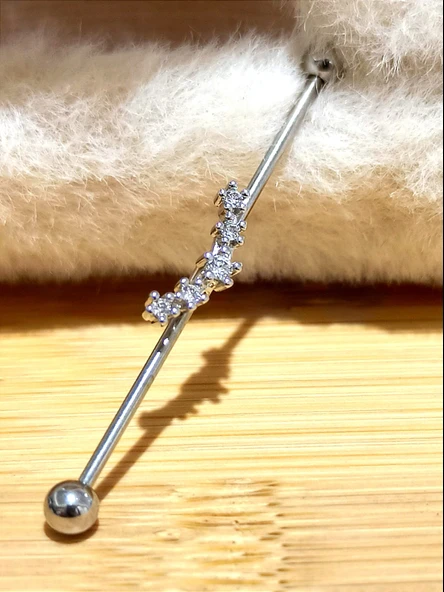 Monalisa Home Lüks Metalik Gösterişli Köprü Piercing