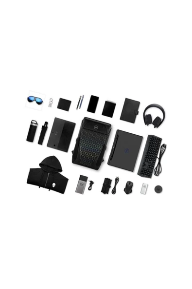 Dell Gaming GM1720PM 17 inç Oyuncu Bilgisayar Sırt Çantası Siyah 460-BCYY - 7