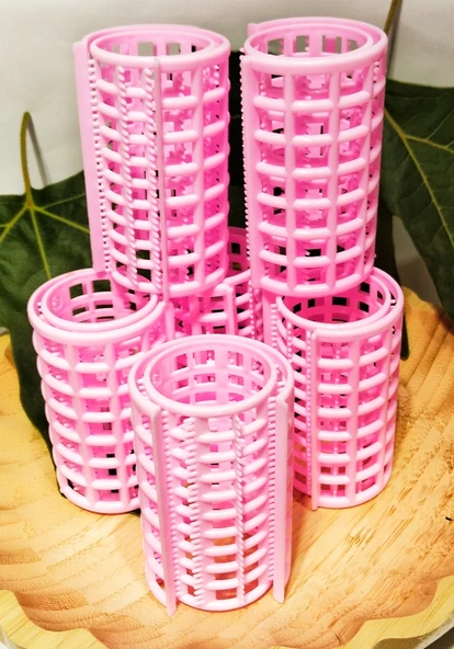 Monalisa Home 6 Lı Renkli Jumbo Lüks Saç Bigudi ürün görseli