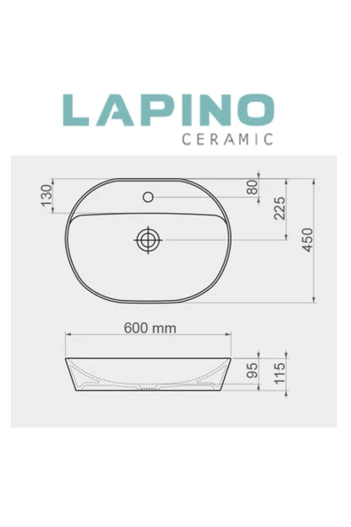 Esvit Lapino Elegance Lavabo - Resim 3