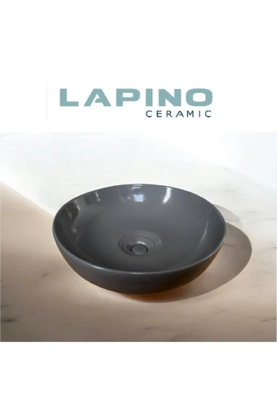 Lapino Lapıno Vısıon Antrasit 6342 - Tezgahüstü Lavabo ürün görseli