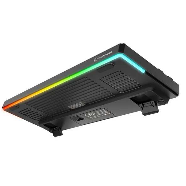 Rampage YORU TKL PRO Gri/Siyah 2.4ghz+BT5.0+Type-C 5 Bağlantı OUTEMU Red Swich Q Kablosuz RGB Mekanik Oyuncu Klavyesi Rampage - 6