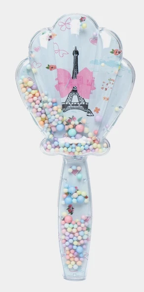 Kız Çocuk Shell Renkli Tarak pullu boncuklu