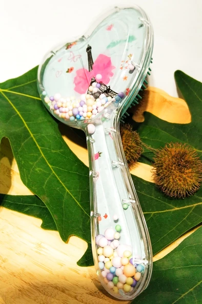 Monalisa Home  Lüks Figürlü Çocuk Saç Fırçası ürün görseli 1