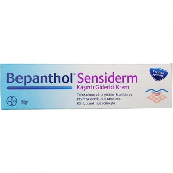 Bepanthol Sensiderm Kaşıntı Giderici Krem 50gr SKT: 06/2023