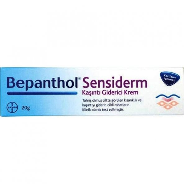 Bepanthol Sensiderm Kaşıntı Giderici Krem 20gr SKT: 06/2023