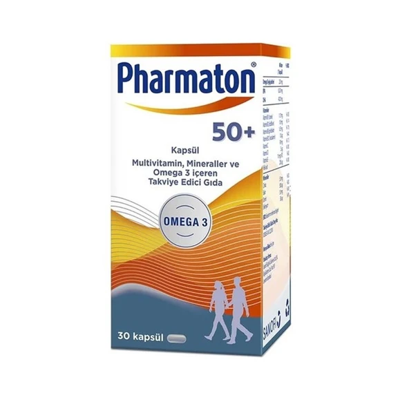 Pharmaton 50 Plus 30 Kapsül