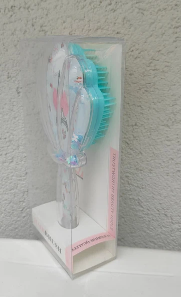 Kız Çocuk Shell Renkli Tarak pullu boncuklu - 3