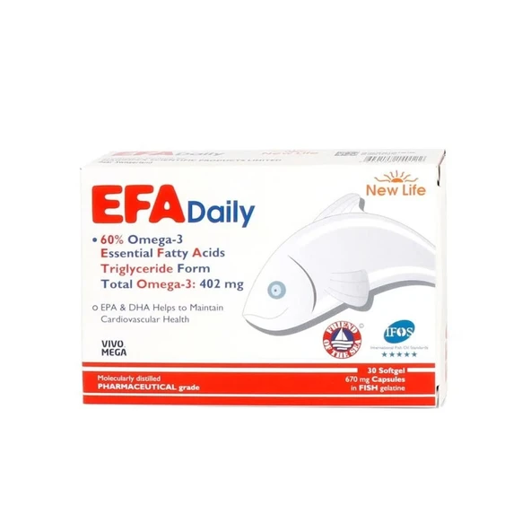 New Life EFA Daily 30 Kapsül ürün görseli 1