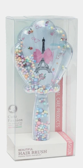 Kız Çocuk Shell Renkli Tarak pullu boncuklu - 2