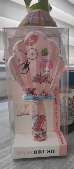 Kız Çocuk Shell Renkli Tarak pullu boncuklu