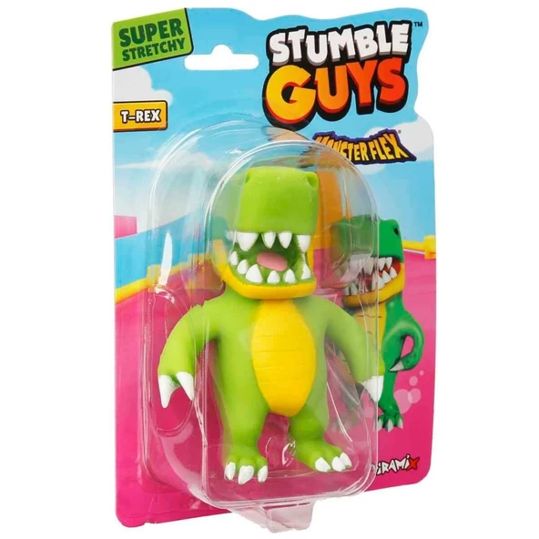 Monsterflex Stumble Guys Figürler Serisi - T-Rex - Resim 3