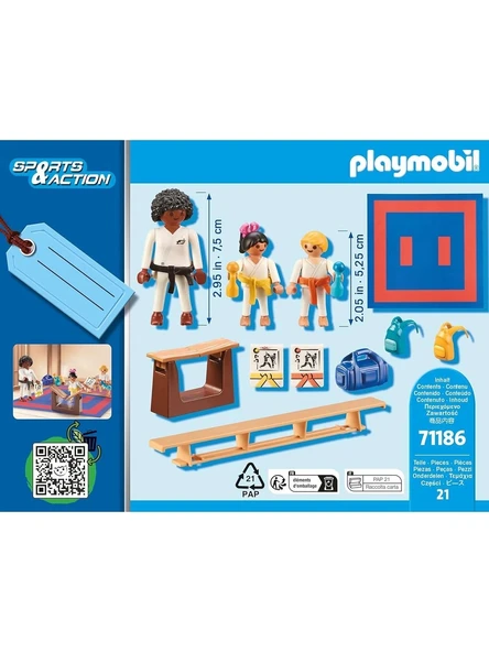 Playmobil Karate Antrenmanı - 71186 - Resim 2