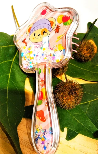 Monalisa Home  Lüks Figürlü Çocuk Saç Fırçası