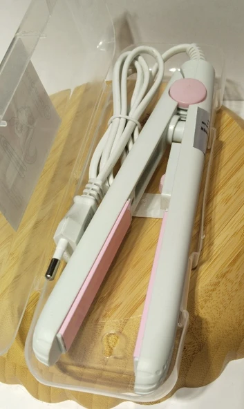 Monalisa Home 17 cm Uzunlukta Beyaz Renk Seyahat Boy Düzleştirici