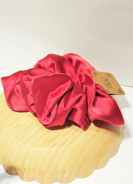 Monalisa Home Gösterişli Kırmızı Renk Büyük Esnek Lastik Toka ürün görseli