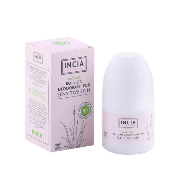 Incia Doğal Roll-On Deodorant Sensitive Skin 50 Ml