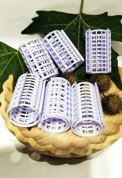 Monalisa Home 6 Lı Renkli Jumbo Lüks Saç Bigudi