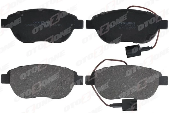 ÖN BALATA KIA CERATO II/SPECTRA FE22/FE24 1.6-1.8-2.0-1.5CRDI 08 > GDB3367  581012FA10-581012FA20-WVA24218 ürün görseli