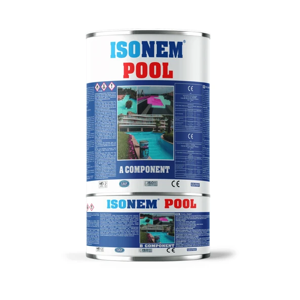 ISONEM POOL Havuz Boyası Mavi 4,5 Kg Set ürün görseli 1