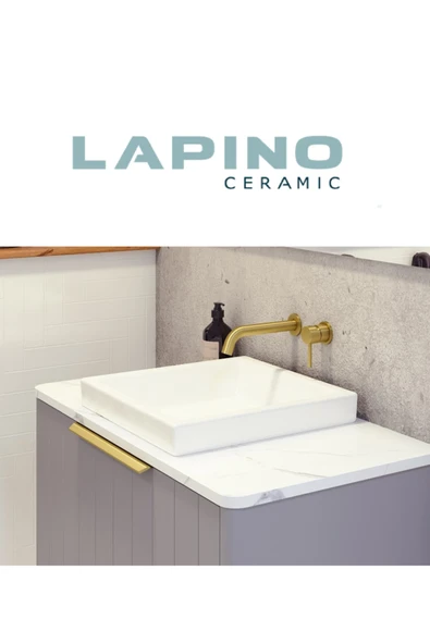 Esvit Esvit Lapino Beta 6240 - Kare Yarı Gömme Tezgahüstü Lavabo - Resim 2