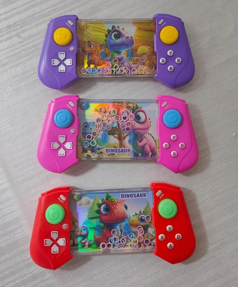 hayvan dinozor oyuncak uzay Retro eğlence su oyunu oyuncak çocuk PEMBE - 2
