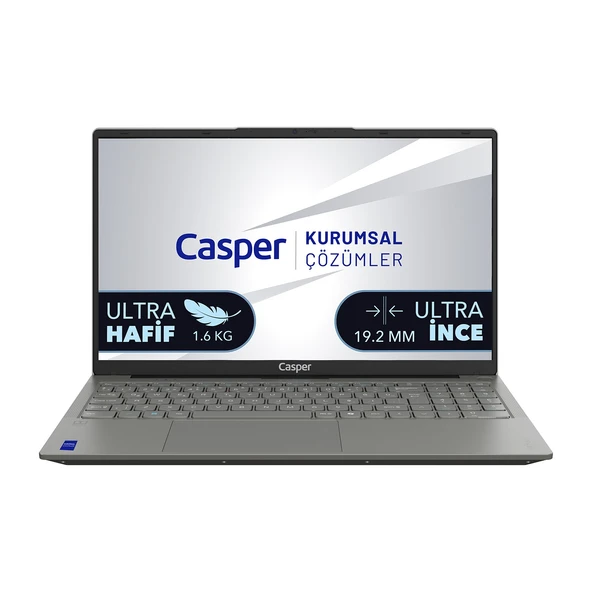 Casper Nirvana X750 i5-13420H 24GB DDR5 1TB SSD 15.6" Freedos Laptop X750.1342-CF00X-G-F