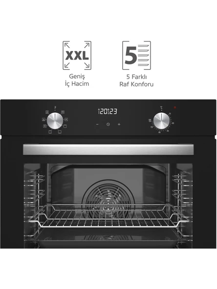 Simfer 8208 Ank. Qs 9 Fonk Siyah Cam Power Turbo Dij Saat - 2