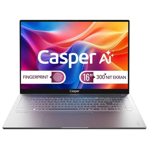 Casper Nirvana S200 300NIT Intel Core Ultra 7-255H 24GB DDR5 2TB SSD 16" W11H Laptop S200.255H-CX00A-G-F