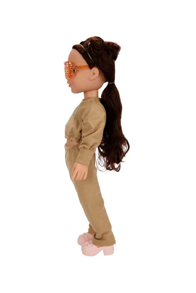 Spor Kıyafetli Moda Bebeği 40 cm – Eklemli Şık Kız Bebek - 3