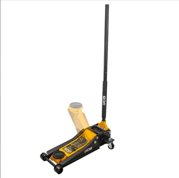 JCB  3 Ton Kriko Çift Pistonlu F1 Alçak Profil Timsah Kriko 35 Kg Profesyonel - Resim 2