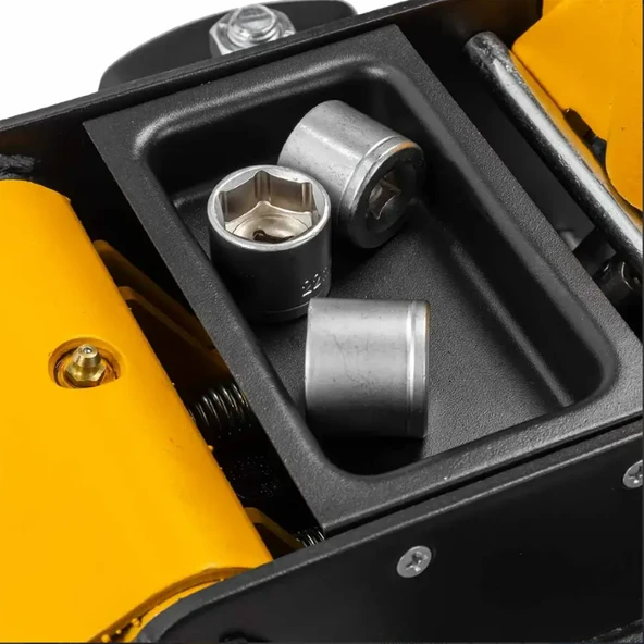 JCB  3 Ton Kriko Çift Pistonlu F1 Alçak Profil Timsah Kriko 35 Kg Profesyonel - Resim 5