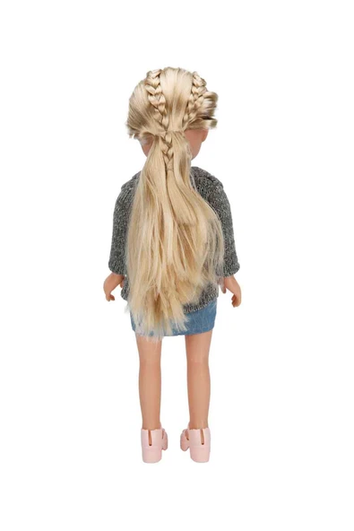 Gündelik Kıyafetli Moda Bebeği 40 cm – Eklemli Şık Kız Bebek - 4