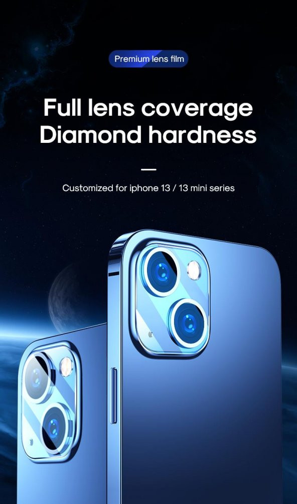 Joyroom JR-PF860 İphone13/13 Mini Kamera Lens Koruyucu Cam - 2