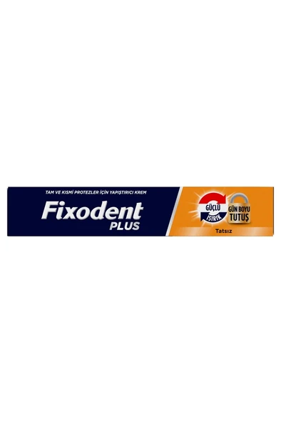 Fixodent Plus Güçlü Isırık Diş Protezi Yapıştırıcı Krem 57G - 2