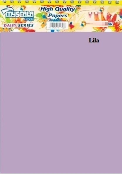 Özkan Bloknot A5 120 Yap.çizgisiz Tel Spiral Sert Kap lila