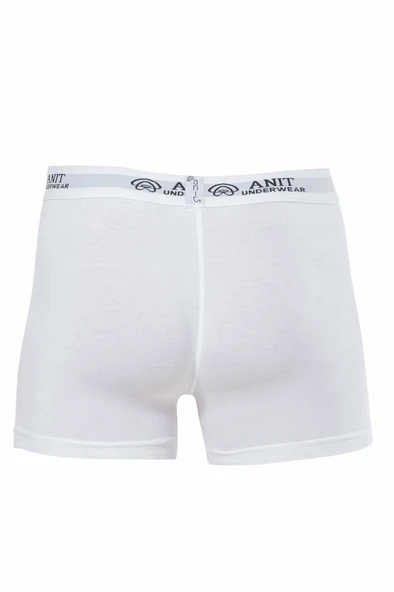 6 Adet Anıt Erkek Likralı Şeritli Boxer 1120 - Resim 3