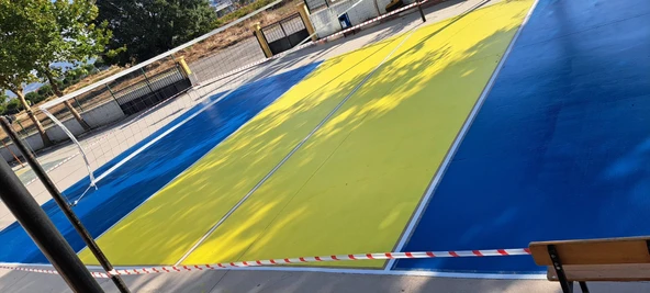 FLOORİX ZEMİN BOYASI RAL 1018 17,5 kg - Resim 3