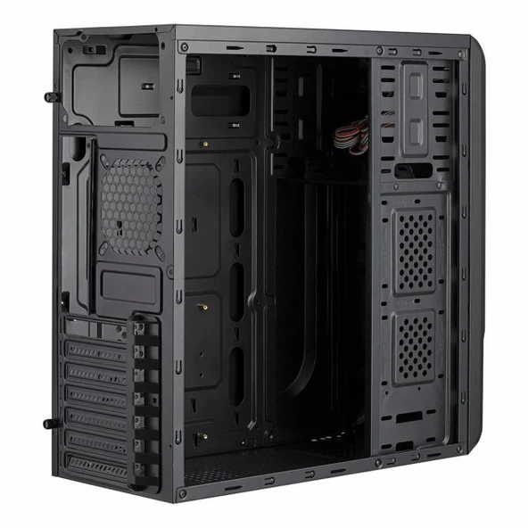 PowerBoost VK-1625 350W USB 3.2 ATX Mid Tower Siyah Kasa - Resim 4