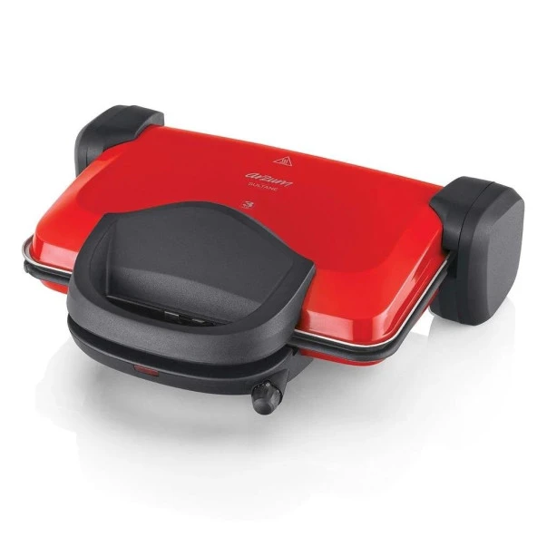 Arzum Ar2007 Sultane 1800 W Kırmızı Tost Makinesi