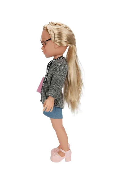 Gündelik Kıyafetli Moda Bebeği 40 cm – Eklemli Şık Kız Bebek - 3
