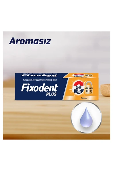 Fixodent Plus Güçlü Isırık Diş Protezi Yapıştırıcı Krem 57G - 5