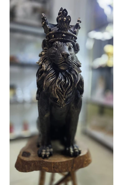 FREFLY Siyah renk Aslan Kral 78cm boy - Resim 2